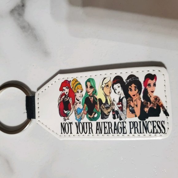 Not Your Average Princess Keychain - Picture 1 of 7
